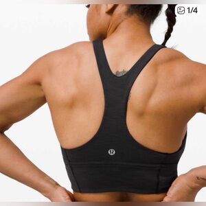 Lululemon Evertrain Longline Black Racerback Bra top - Black 8